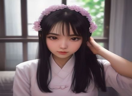 美女色图搜索数据看板截图风插画，橄榄绿与陶土橙配色，展示22个相关搜索词热度分布与意图分类图表，玻璃拟态卡片设计，现代数据可视化风格